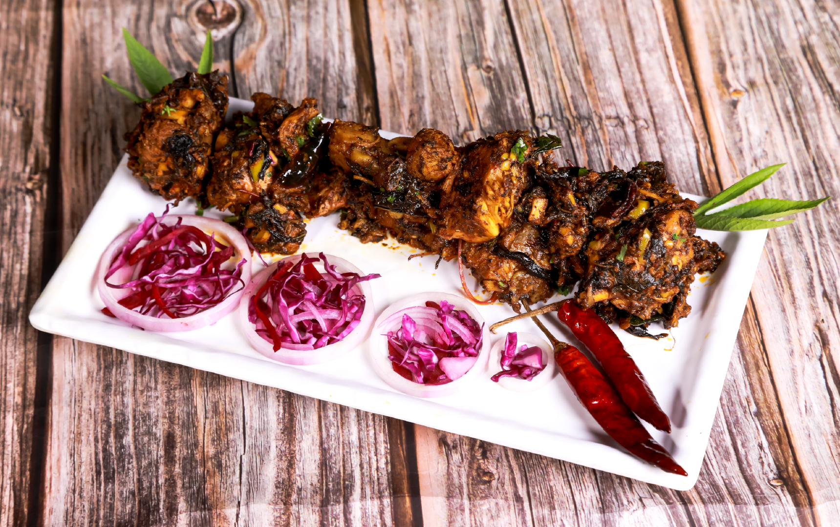 Gongura Chicken Fry